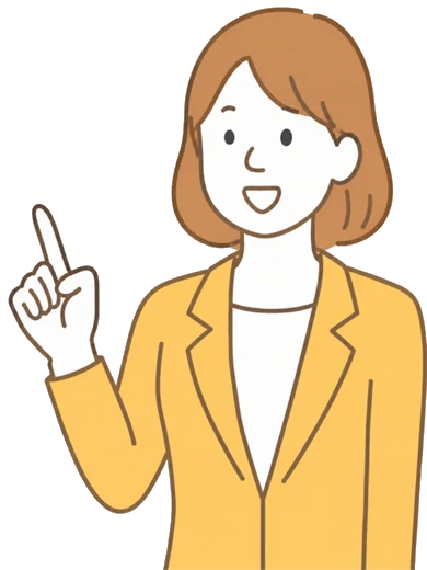 料金を案内する担当者のイラスト
